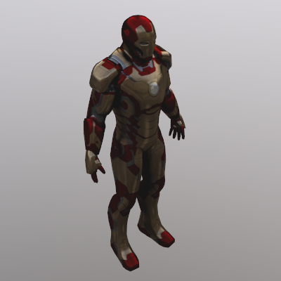 3D Iron Man