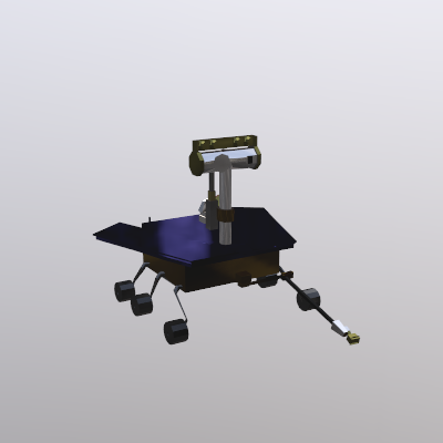 3D Opportunity Rover