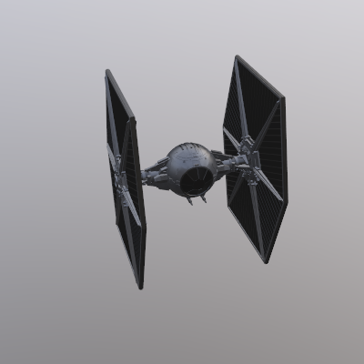 3D Tie Fighter